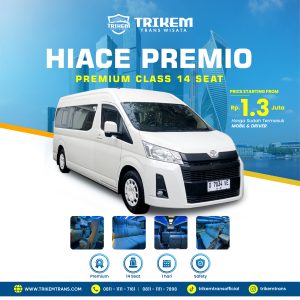 HIACE PREMIO 14 SEAT + DRIVER