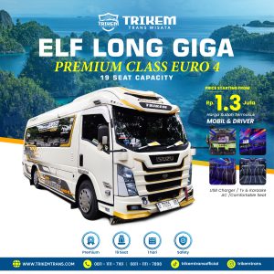 ISUZU ELF LONG GIGA 19 SEAT + DRIVER