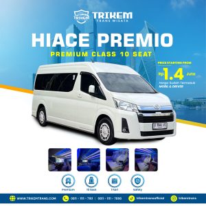 HIACE PREMIO 10 SEAT + DRIVER