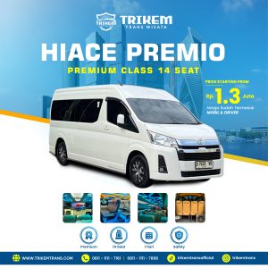 HIACE PREMIO 14 SEAT + DRIVER