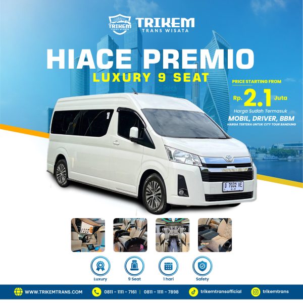 HIACE PREMIO LUXURY + DRIVER