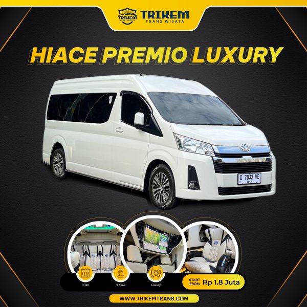 HIACE PREMIO LUXURY + Driver